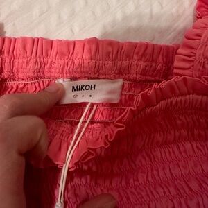 MIKOH Magnolia  pink dress size1